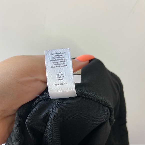 Lucy tech zipper ankle black athletic leggings - Picture 6 of 7